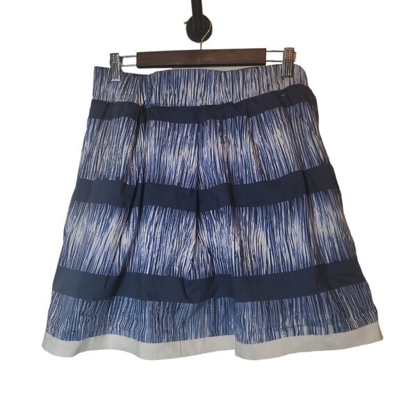 Banana Republic Navy Blue A-Line Skirt with Pockets Womens Size Large - Picture 1 of 11